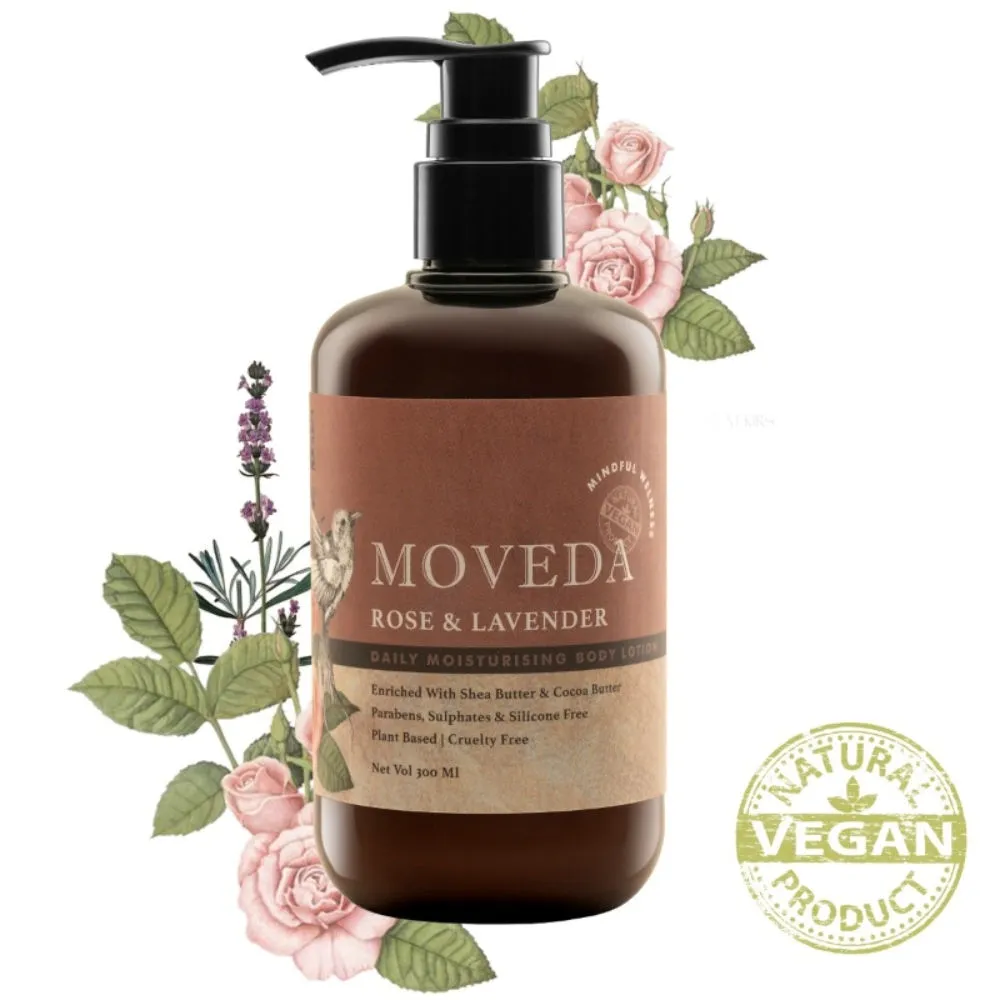 Moveda Rose & Lavender Daily Moisturising Lotion