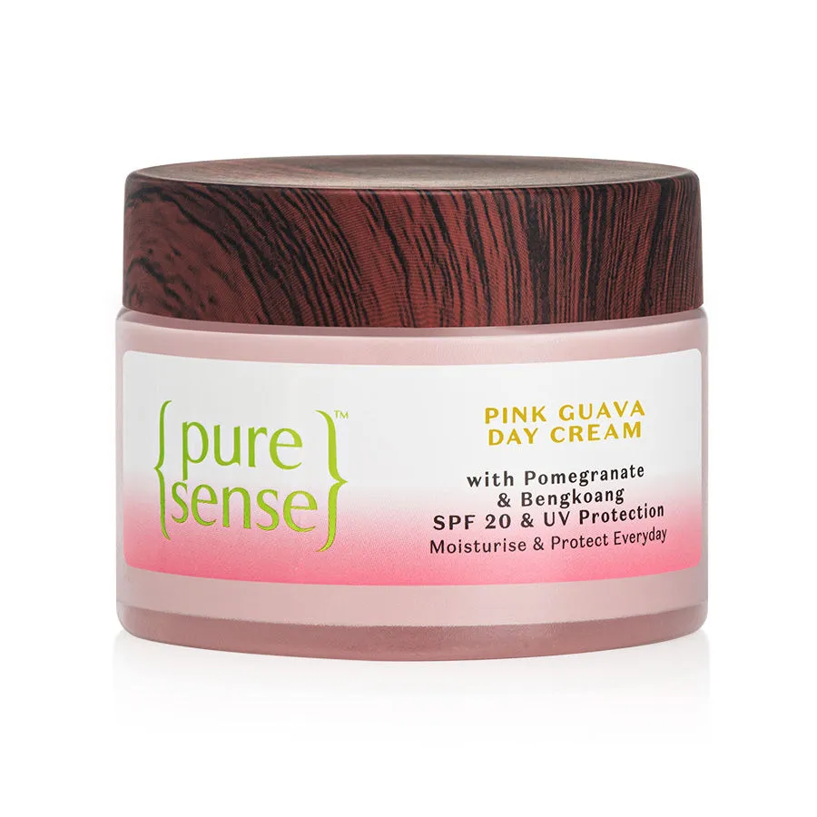 PureSense Pink Guava Day Cream with Pomegranate & Bengkoang SPF 20 Face Moisturizer