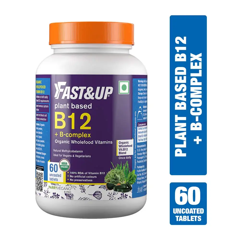 Fast & Up B 12 + B-Complex,  60 tablet(s)  Unflavoured