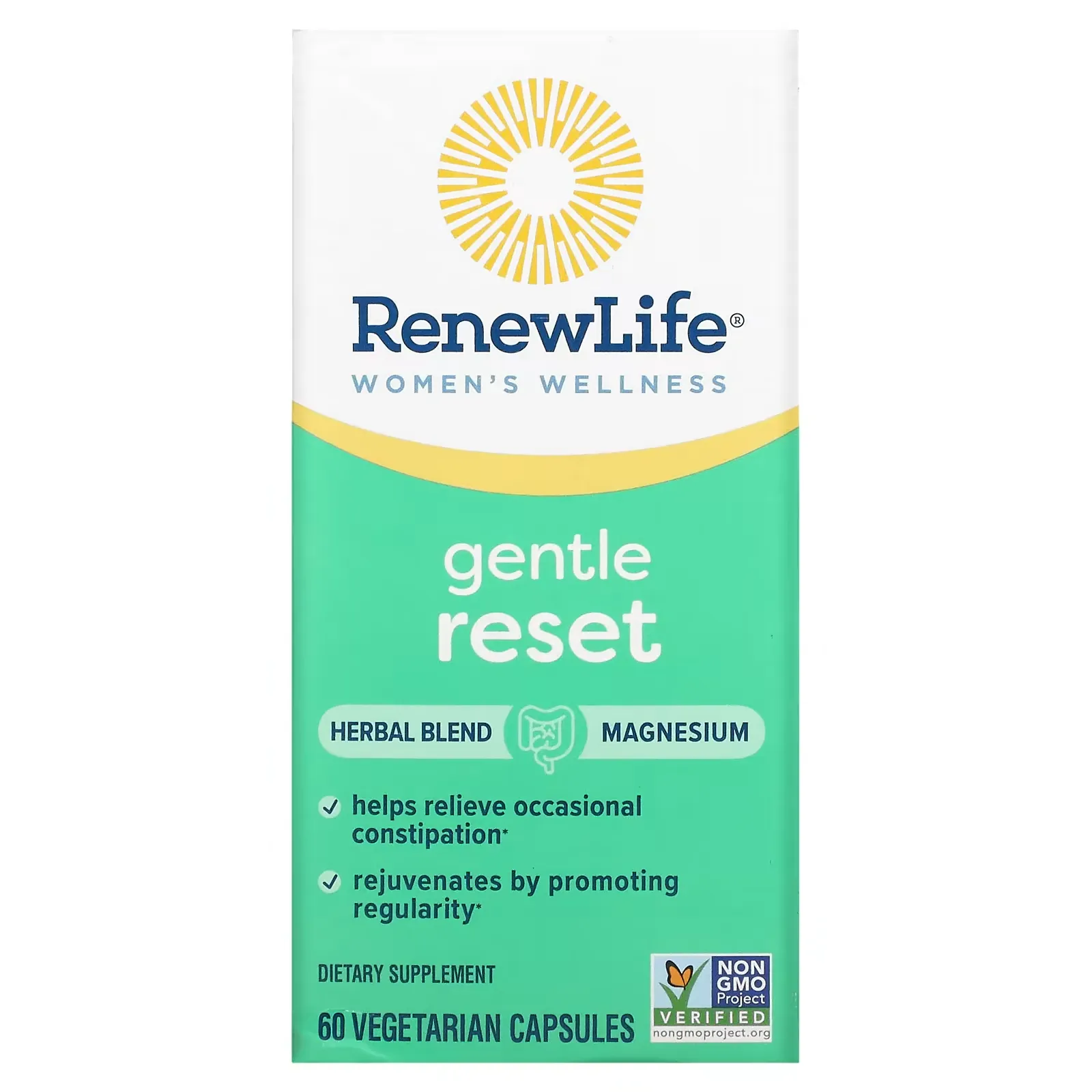 Women's Wellness, Gentle Reset , 60 Vegetarian Capsules