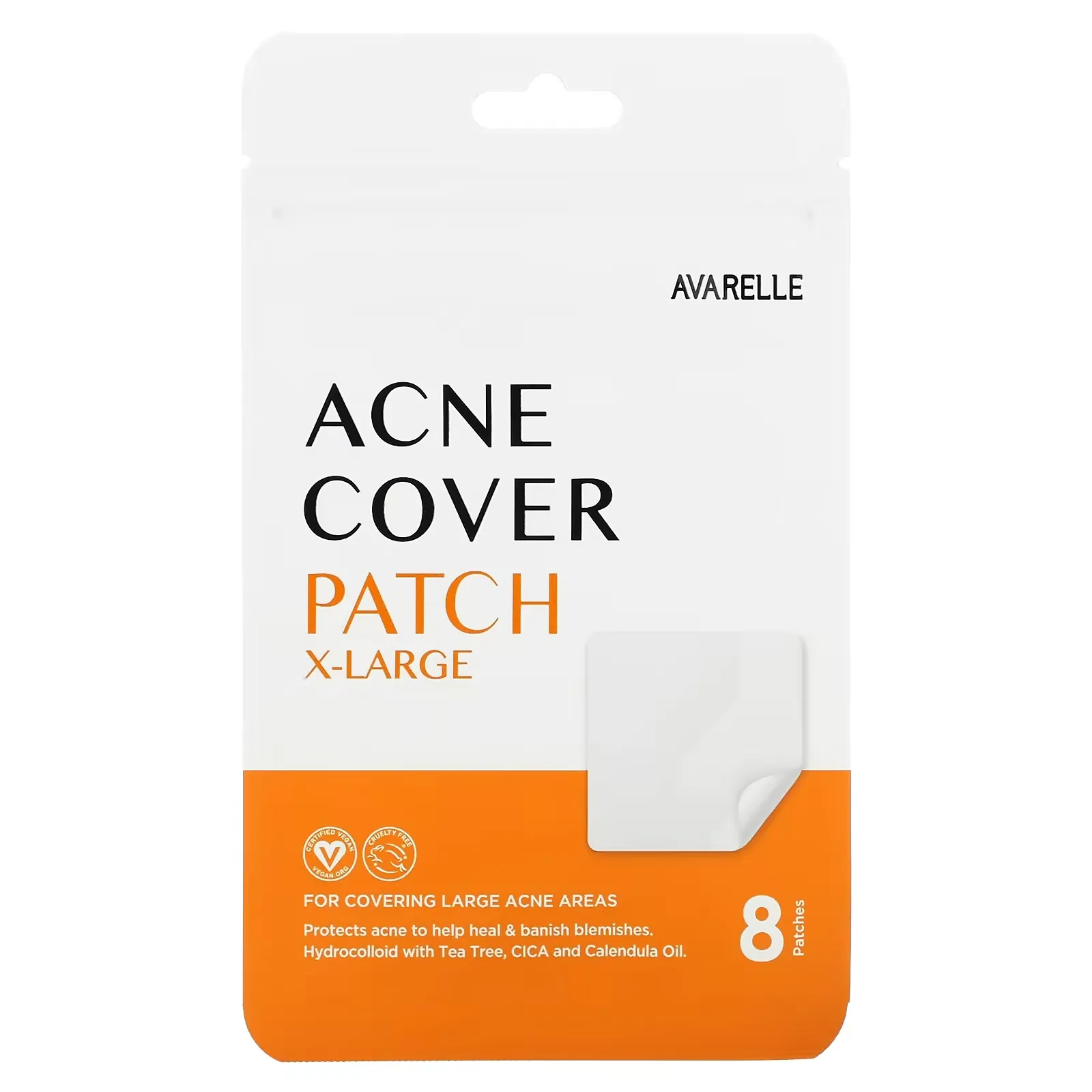 Acne Cover Patch, X-Large, 8 Patches