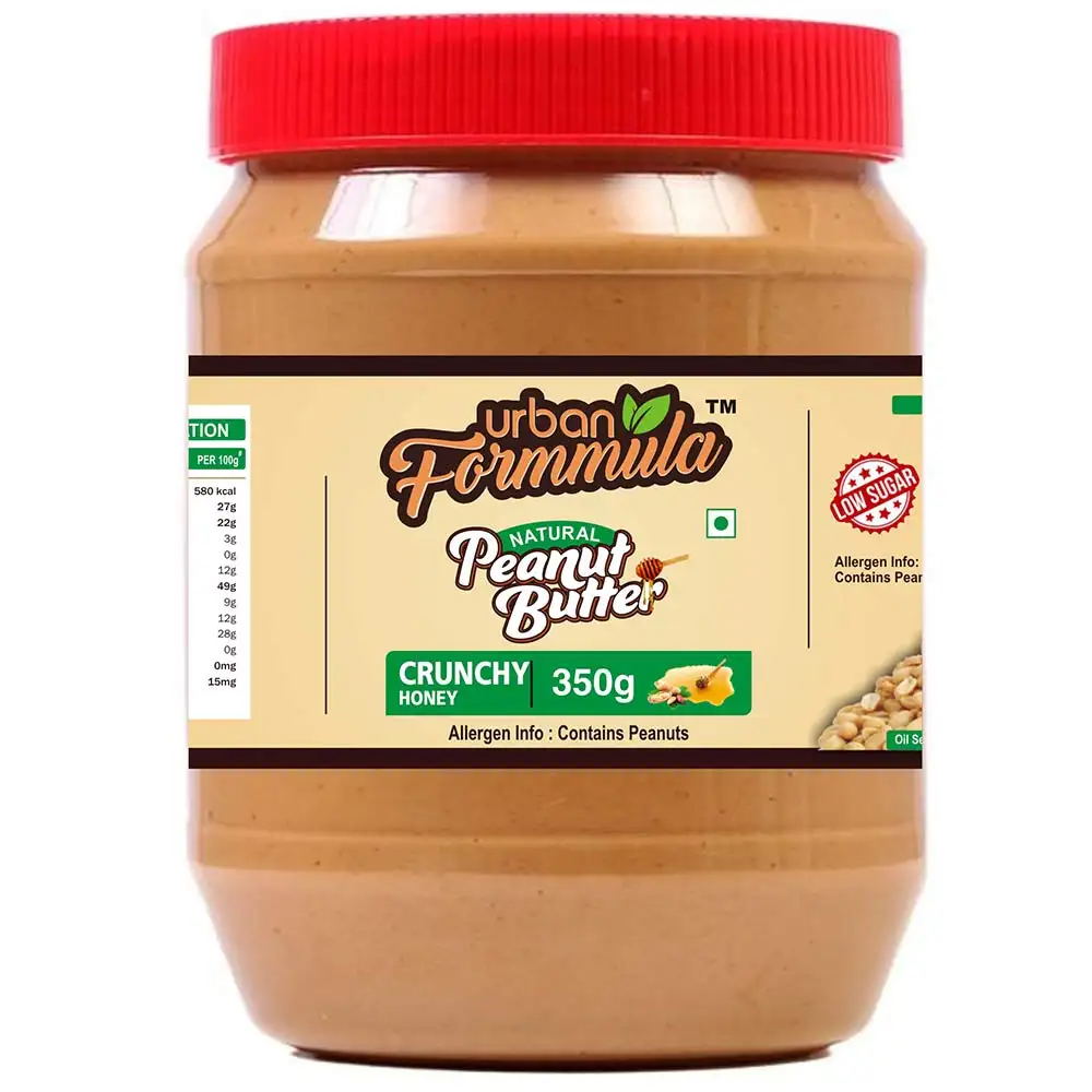 Urban Formmula Honey Peanut Butter,  350 g  Crunchy