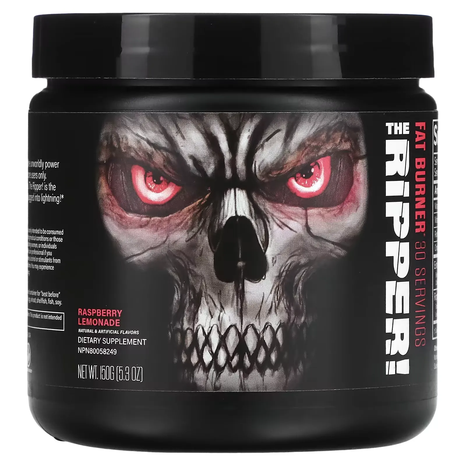 The Ripper, Fat Burner, Raspberry Lemonade, 5.3 oz (150 g)