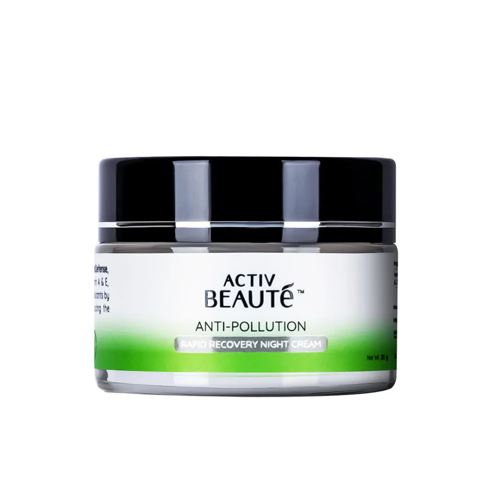 Activ Beaute Anti-Pollution Rapid Recovery Night Cream