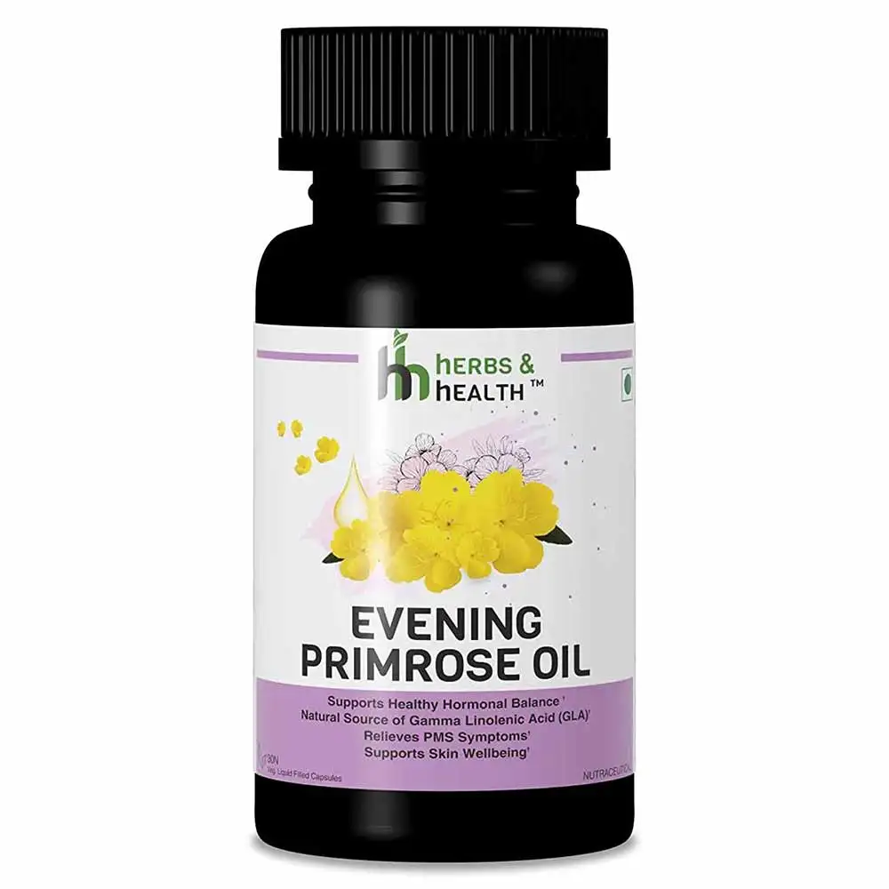 Herbs & Health Evening Primrose Oil,  30 capsules