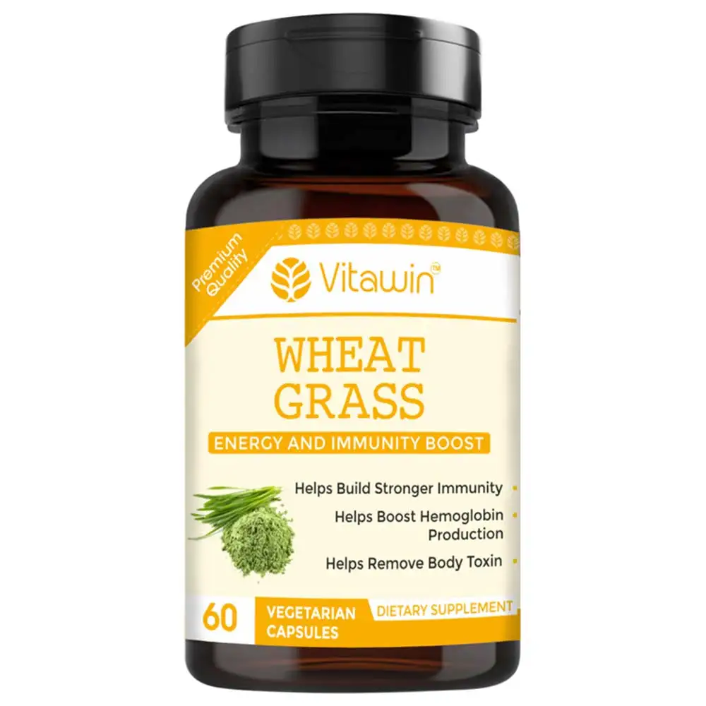 VITAWIN Wheat Grass,  60 capsules