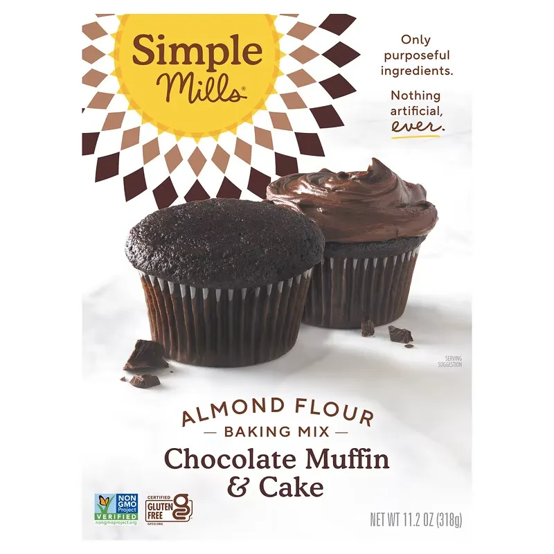 Almond Flour Baking Mix, Chocolate Muffin & Cake, 11.2 oz (318 g)