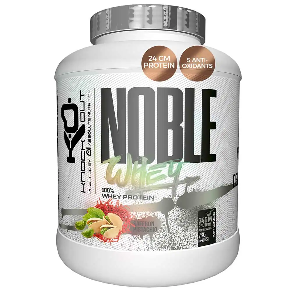 Absolute Nutrition Knockout Series Noble Whey Protein,  4.4 lb  Saffron Pistachio