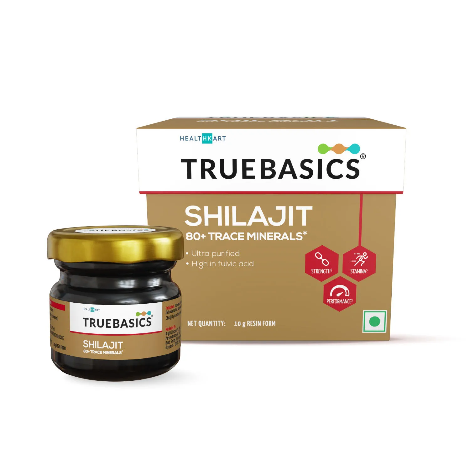 Truebasics Shilajit Resin With 80+ Trace Minerals