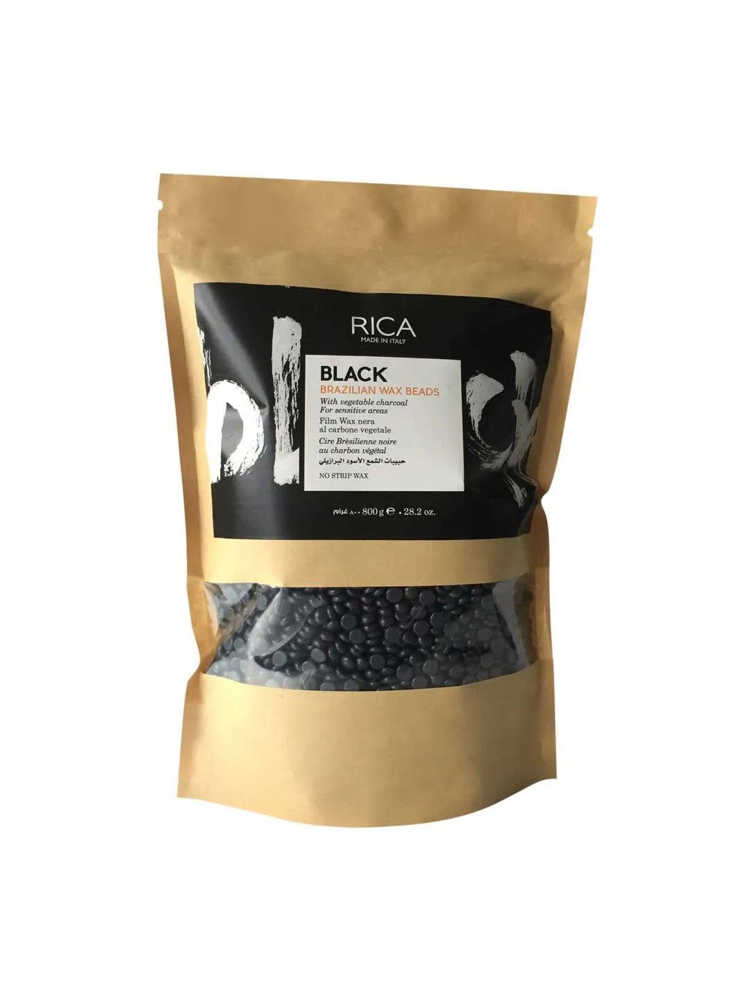 Rica Black Brazilian Wax Beads