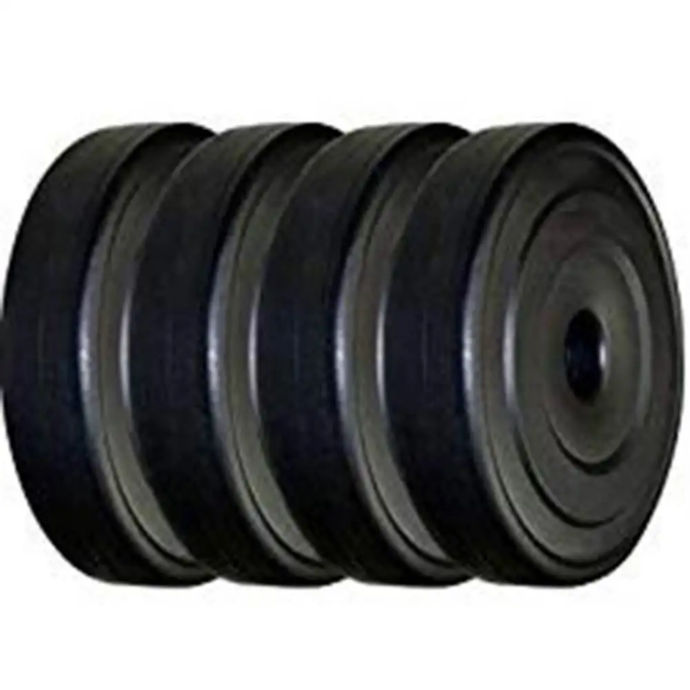 HUSTLE FITNESS Sports Intruder 10 kg Weight Plates (2.5kg x 4)