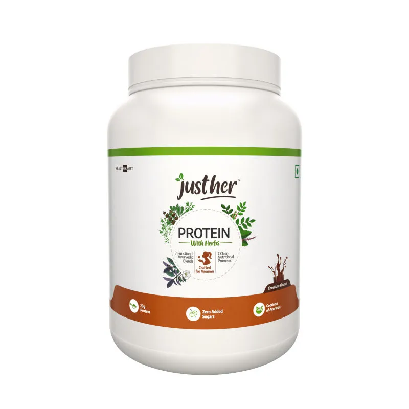 JustHer Protein with Herbs for Woman - Chocolate