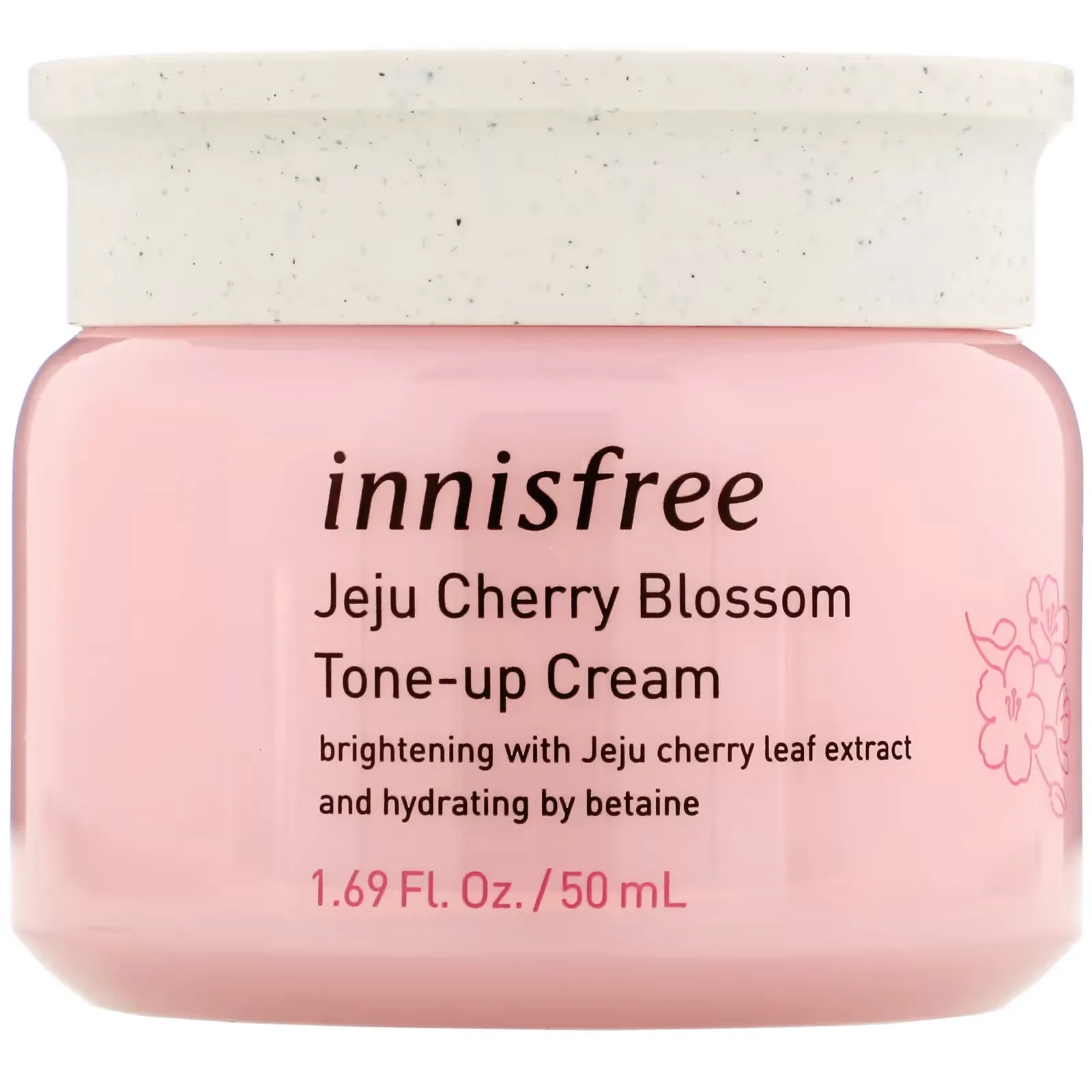 Jeju Cherry Blossom Tone-up Cream, 1.69 fl oz (50 ml)