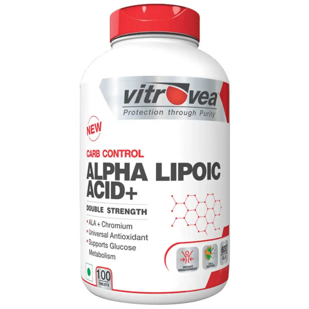 Vitrovea Alpha Lipoic Acid + 600mg Double Strength,  100 tablet(s)