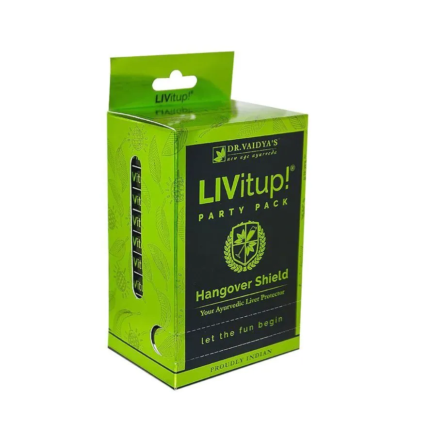 Dr. Vaidya's LIVitup! Capsules (Pack of 10)