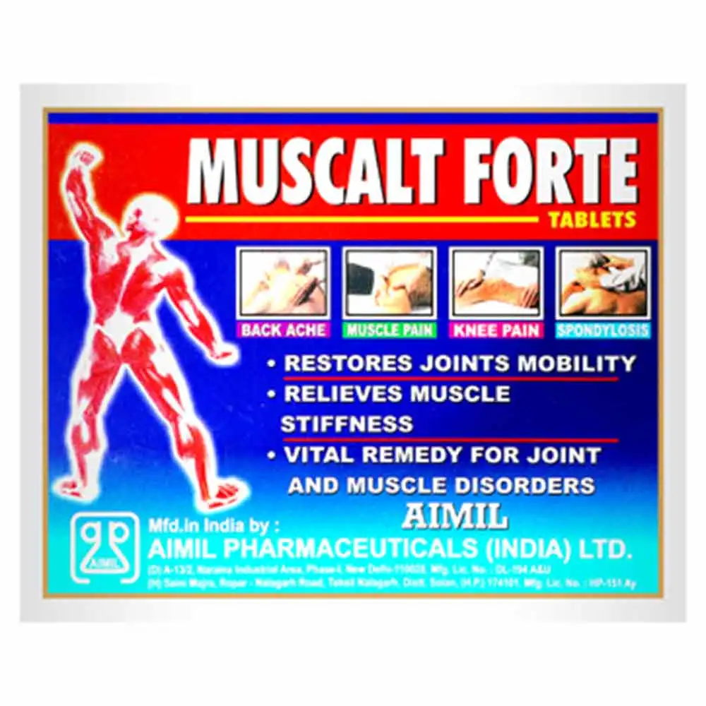 Aimil Muscalt Forte,  30 tablet(s)