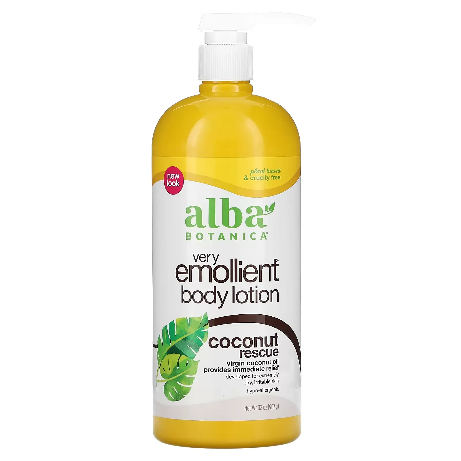 Very Emollient, Body Lotion, Coconut Rescue,  32 oz (907 g)