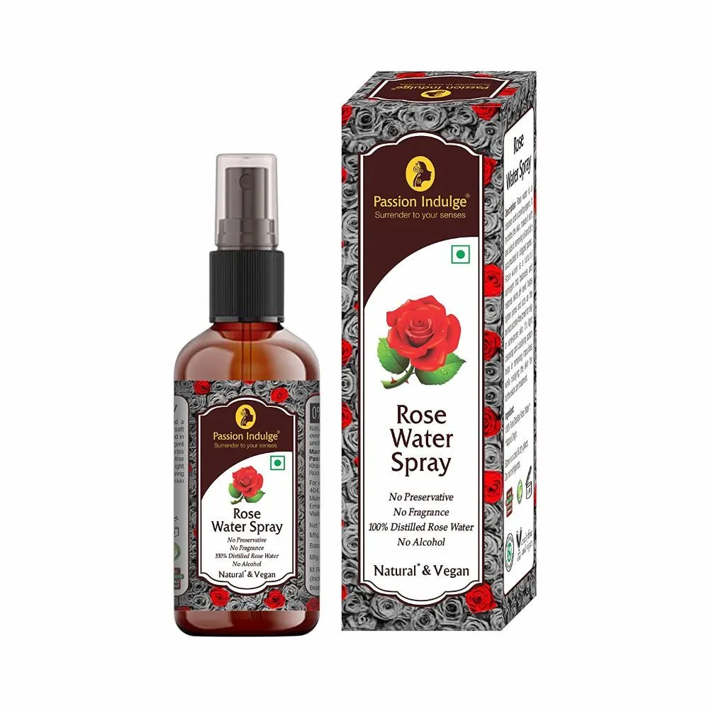 Passion Indulge Natural Rose Water Toner Facial Mist (Buy 1 Get 1 Free)