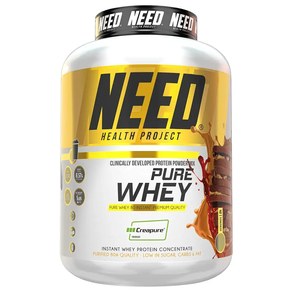 NEED Pure Whey,  5 lb  Peanut Butter & Jam