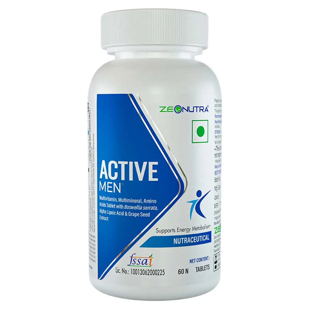 Zeonutra Active Men,  60 tablet(s)  Unflavoured