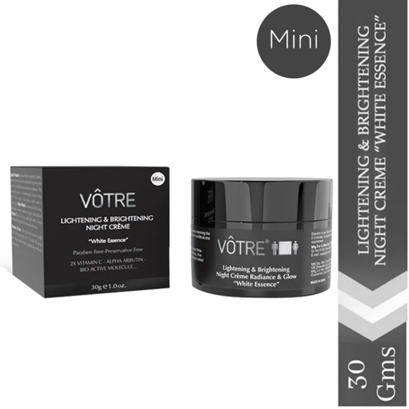 Votre Lightening & Brightening Night Creme White Essence