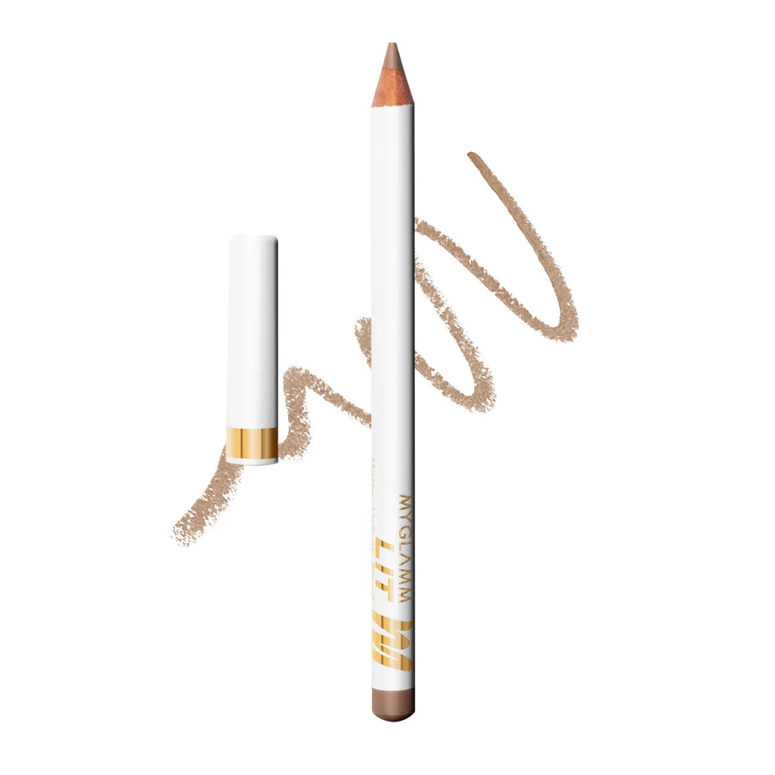 MyGlamm LIT Matte Lipliner Pencil - Basic