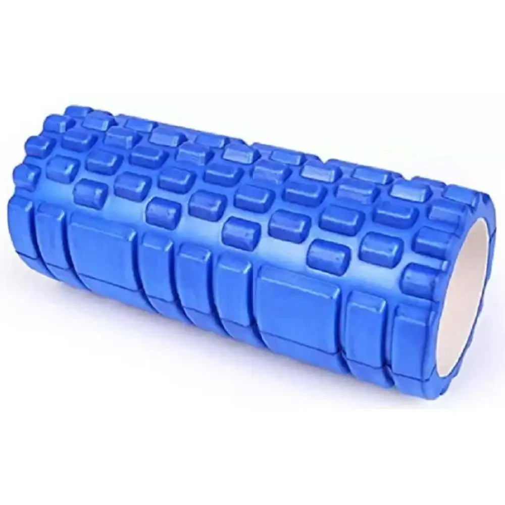 Arrowmax Grid Foam Roller,  Blue  33cm