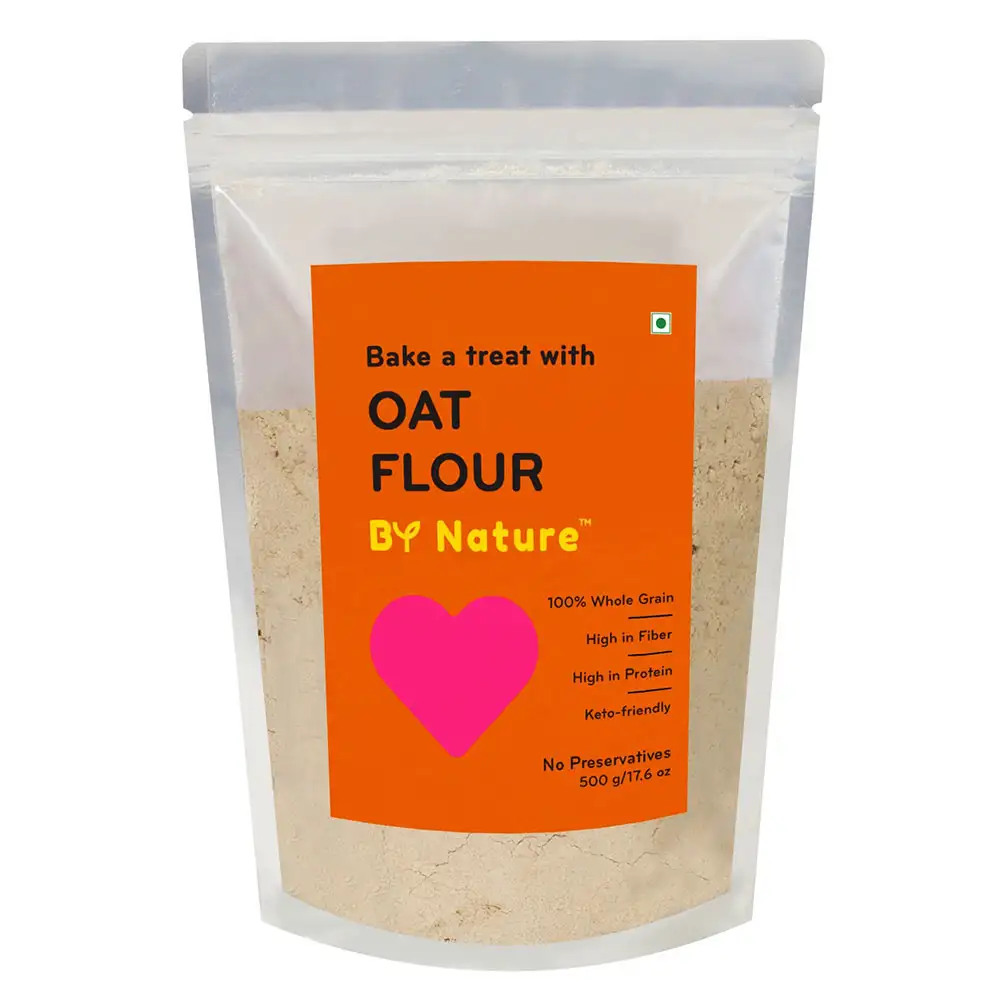 By Nature Oat Flour,  500 g  Unflavoured