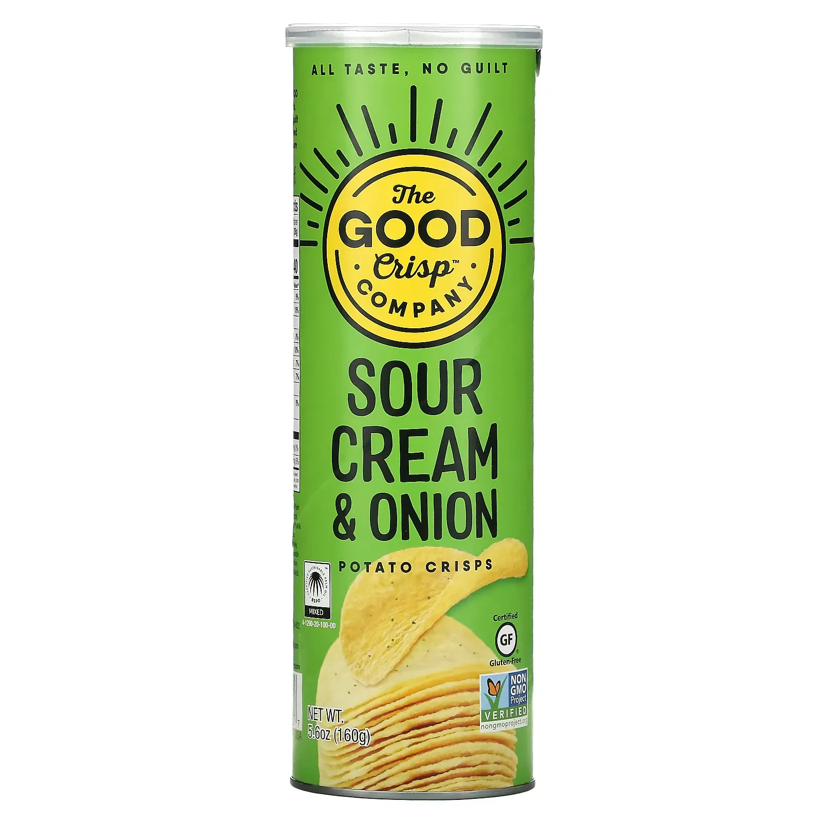 Potato Crisps, Sour Cream & Onion, 5.6 oz (160 g)