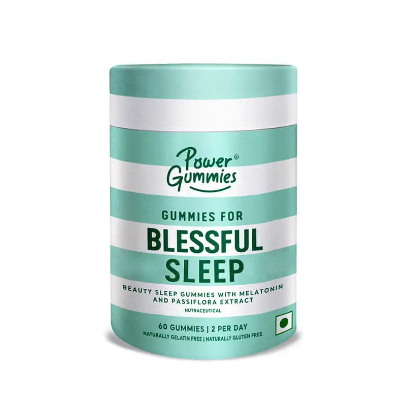 Power Gummies Blessful Sleep,  60 gummies  Passion Fruit