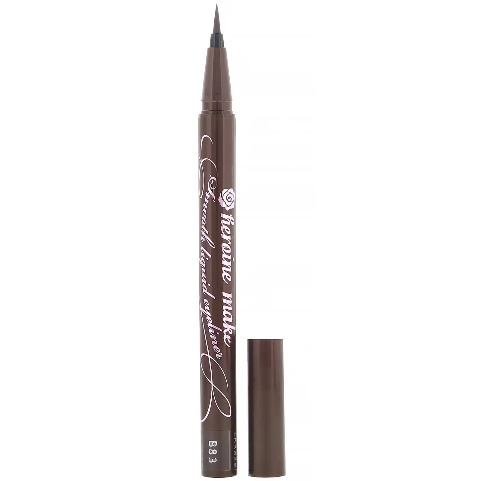 Heroine Make, Smooth Liquid Eyeliner, Super Keep, Waterproof,  #02 Bitter Brown, 0.014 fl oz (0.4 ml)