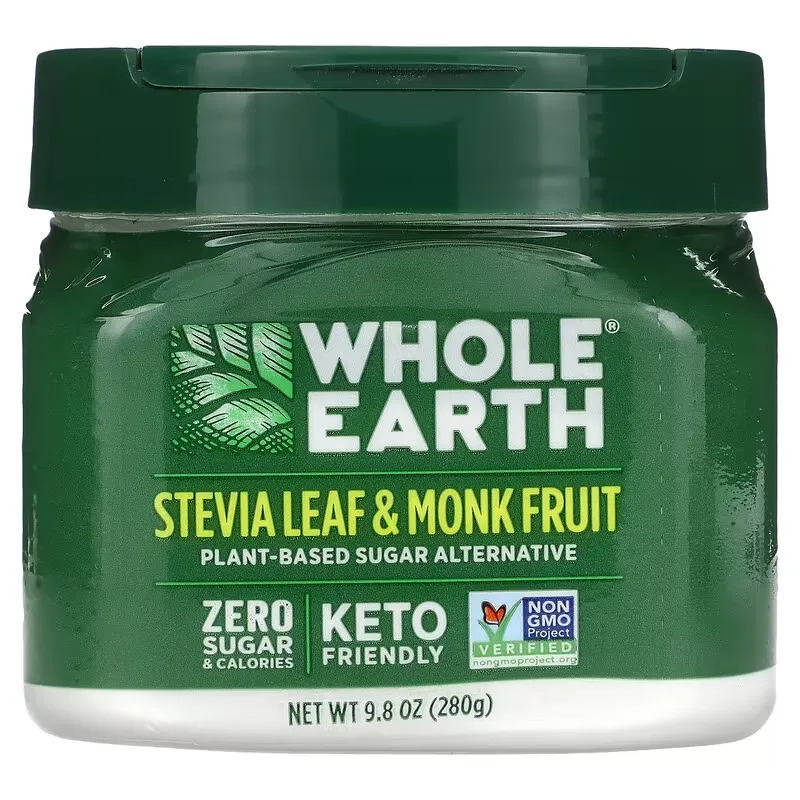 Stevia Leaf & Monk Fruit, 9.8 oz (280 g)