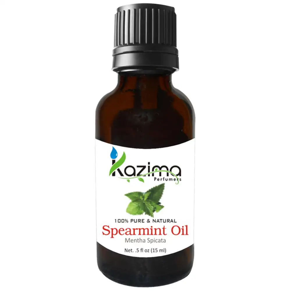 Kazima Spearmint Oil,  15 ml  100% Pure & Natural