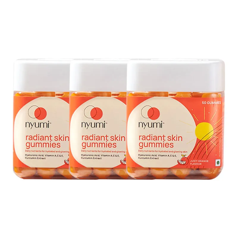 Nyumi Radiant Skin Gummies - Pack Of 3