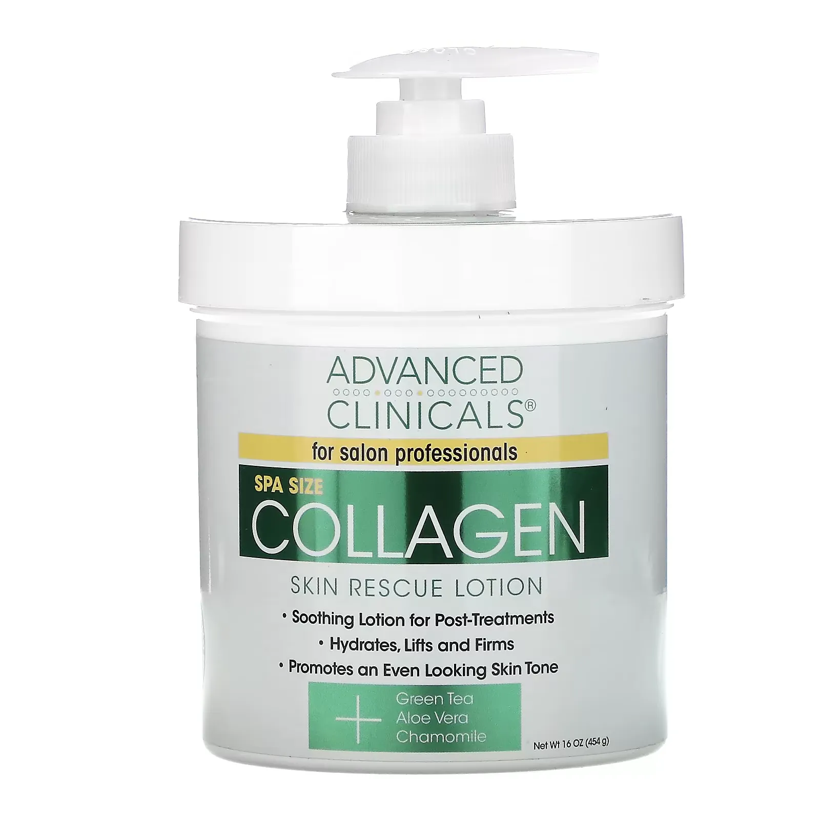 Collagen, Skin Rescue Lotion, 16 oz (454 g)