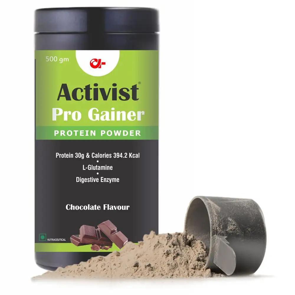 Activist Pro Gainer Protein Powder,  1.1 lb  Chocolate