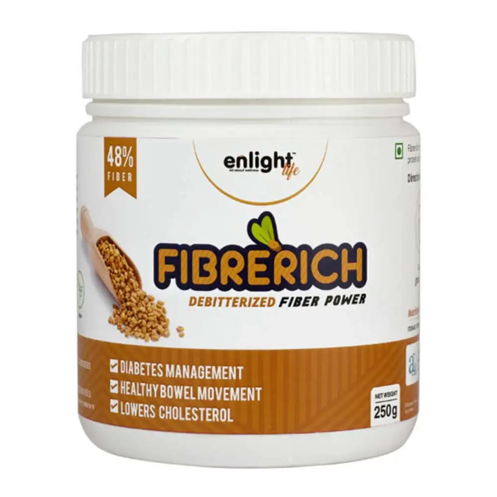 Enlightlife Fibrerich Debitterized Fiber Power,  250 g