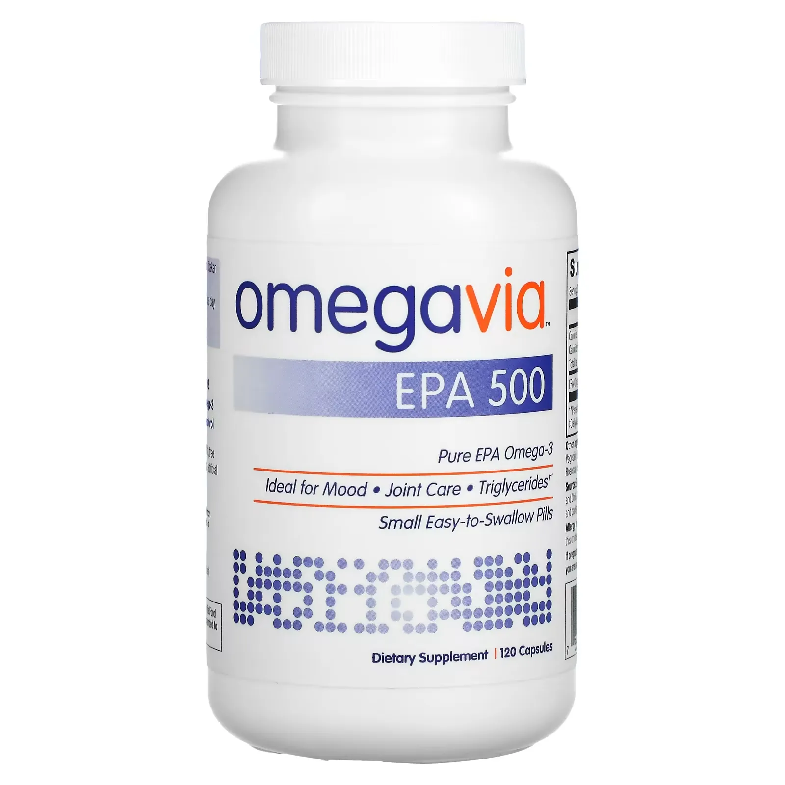 EPA 500, Pure EPA Omega-3, 120 Capsules