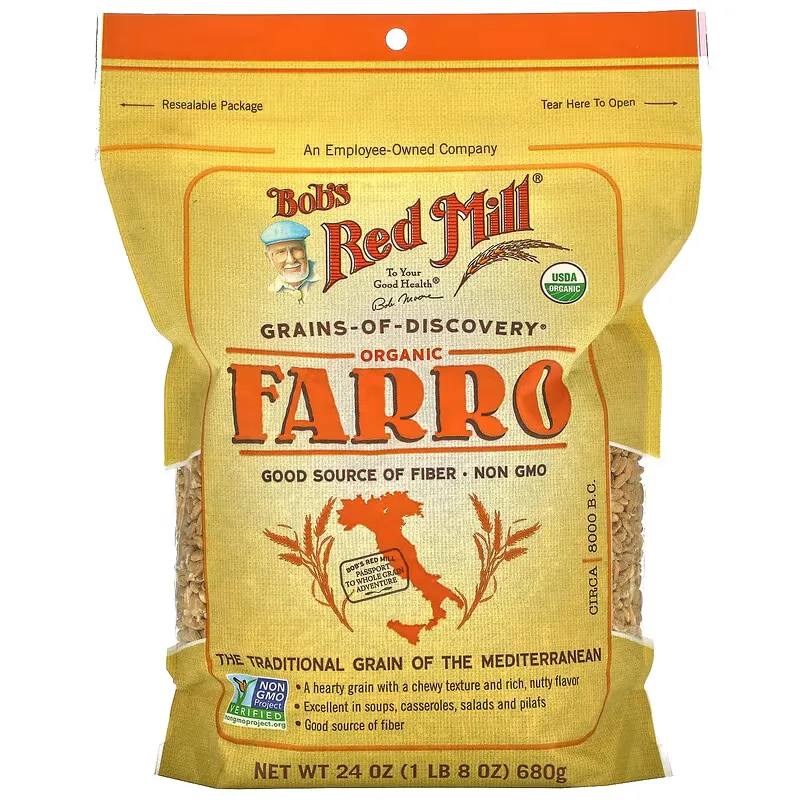 Organic Farro, 24 oz (680 g)