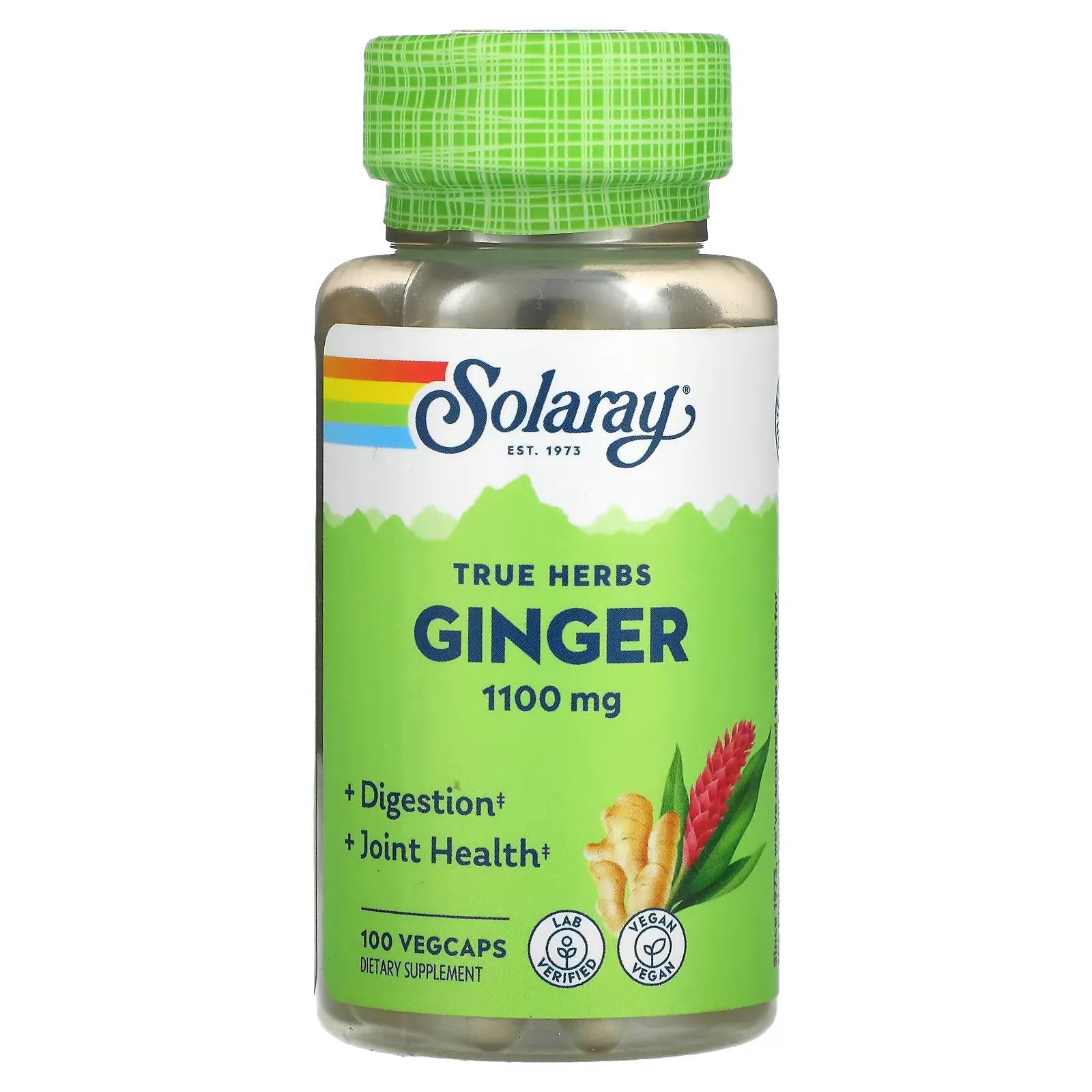 Ginger, 550 mg, 100 VegCaps