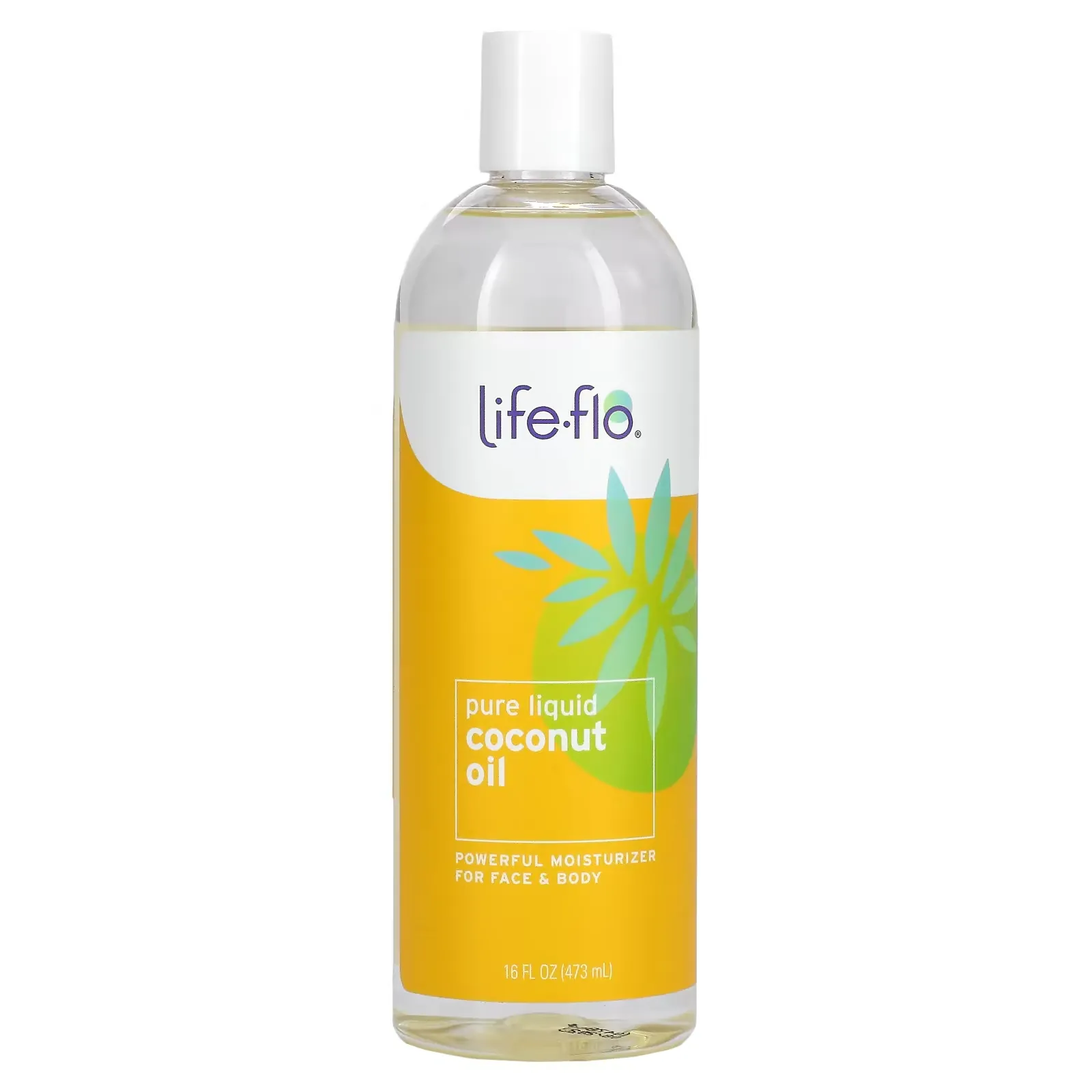 Pure Liquid Coconut Oil, 16 fl oz (473 ml)