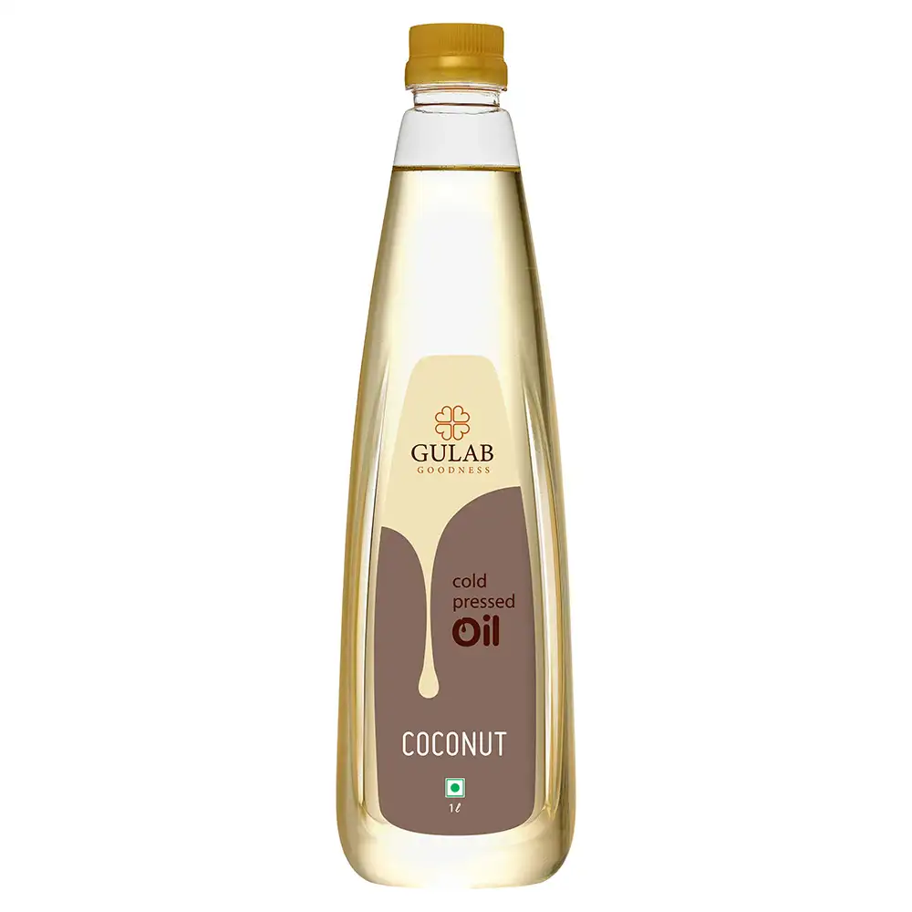 Gulab Cold Pressed Oil Coconut,  1 L