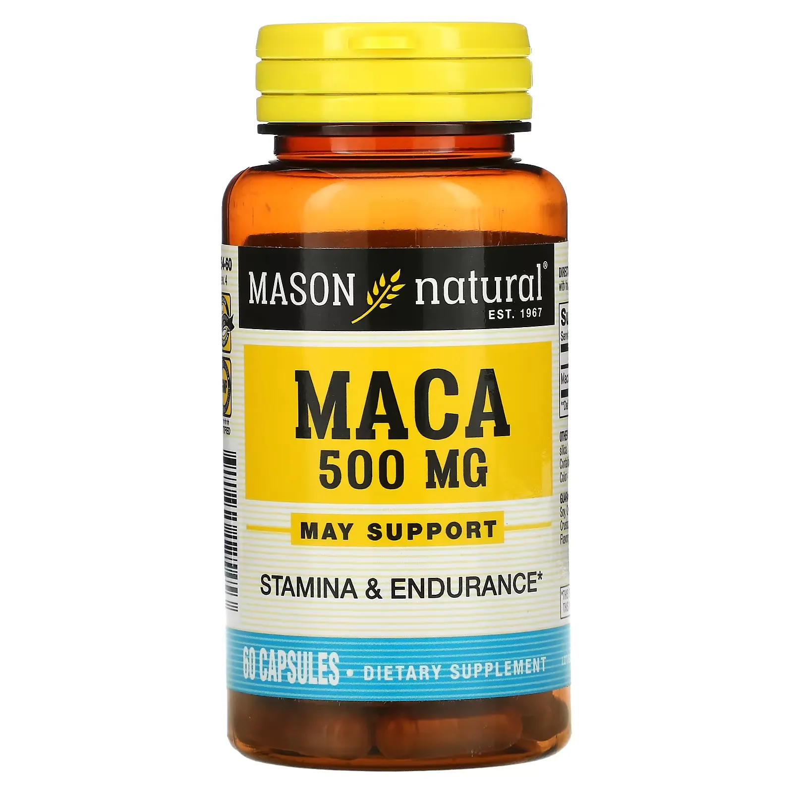 Maca, 500 mg, 60 Capsules