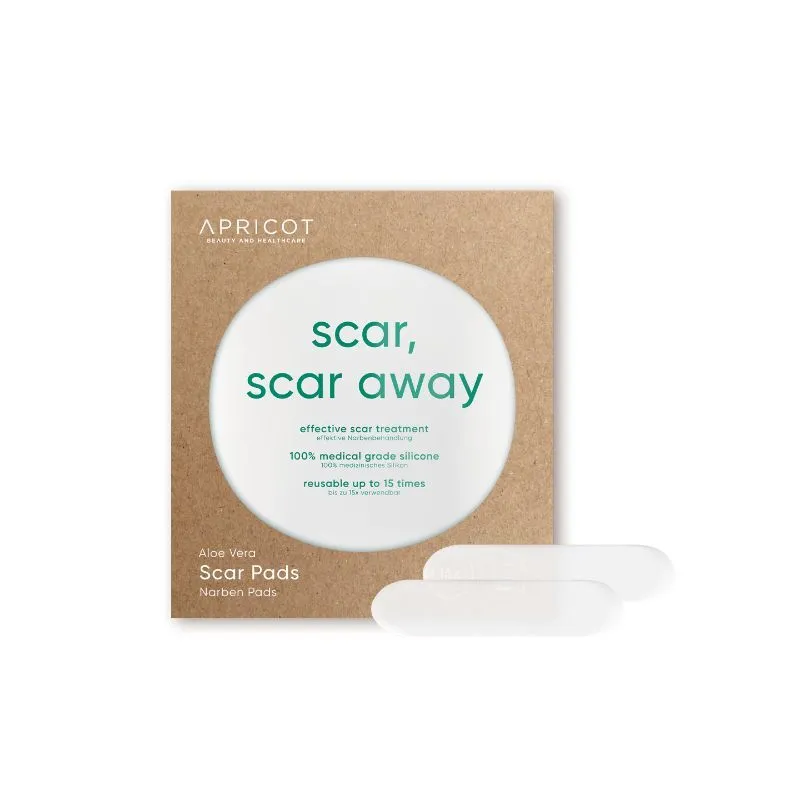 APRICOT Scar Pads With Aloe Vera Scar Scar Away