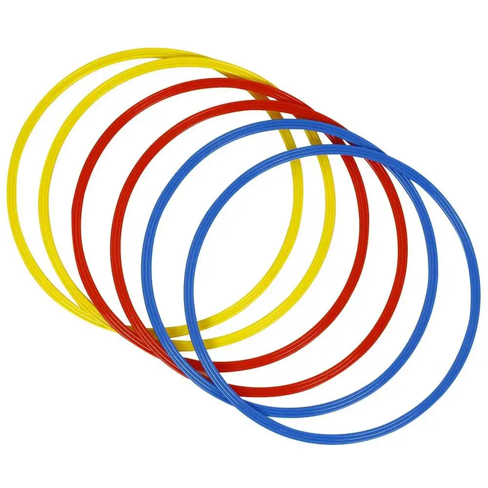 Fitsy Agility Training Ring (AR2416),  Multicolor  15 Inches 6 Piece