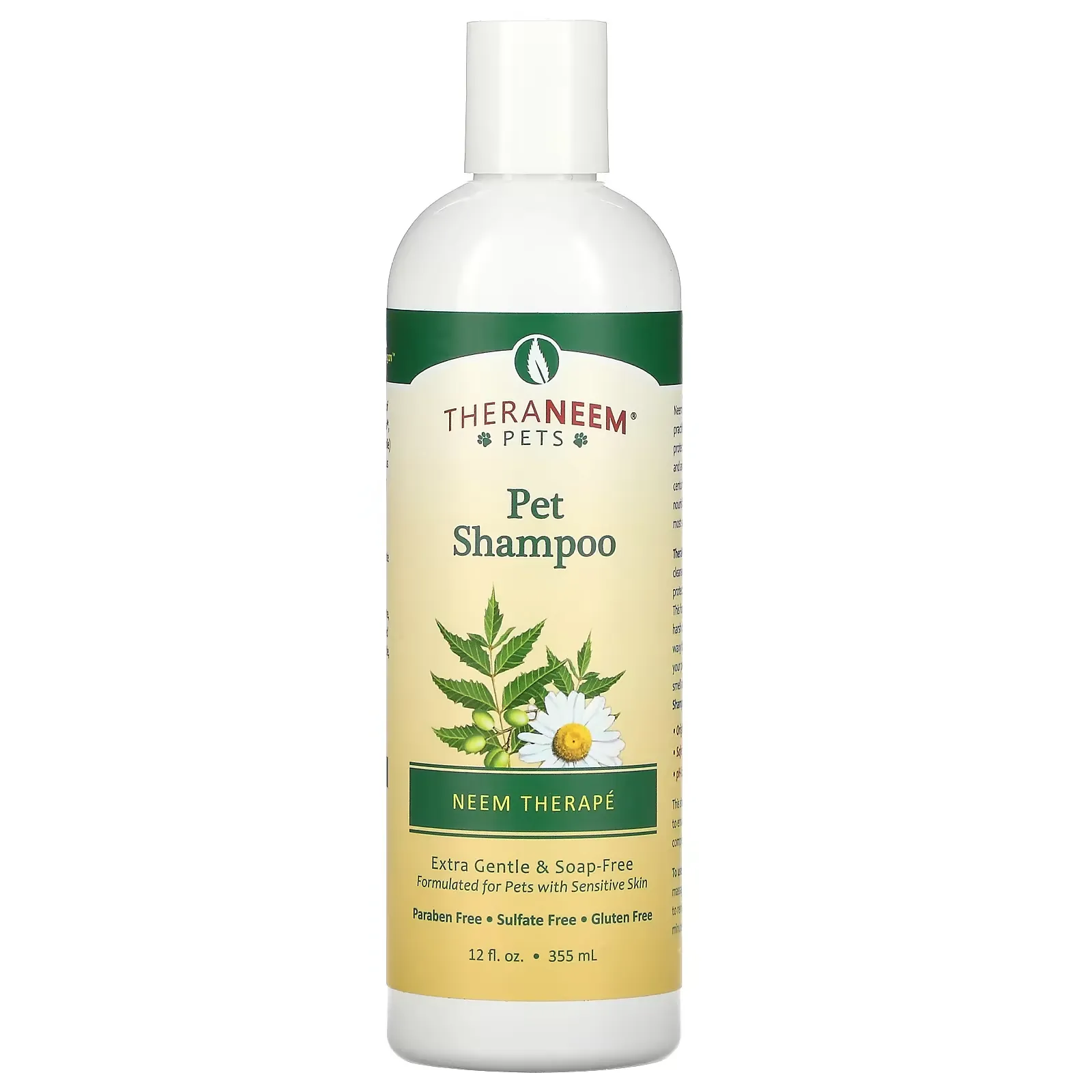 TheraNeem Pets, Neem Therape Pet Shampoo, 12 fl oz (360 ml)