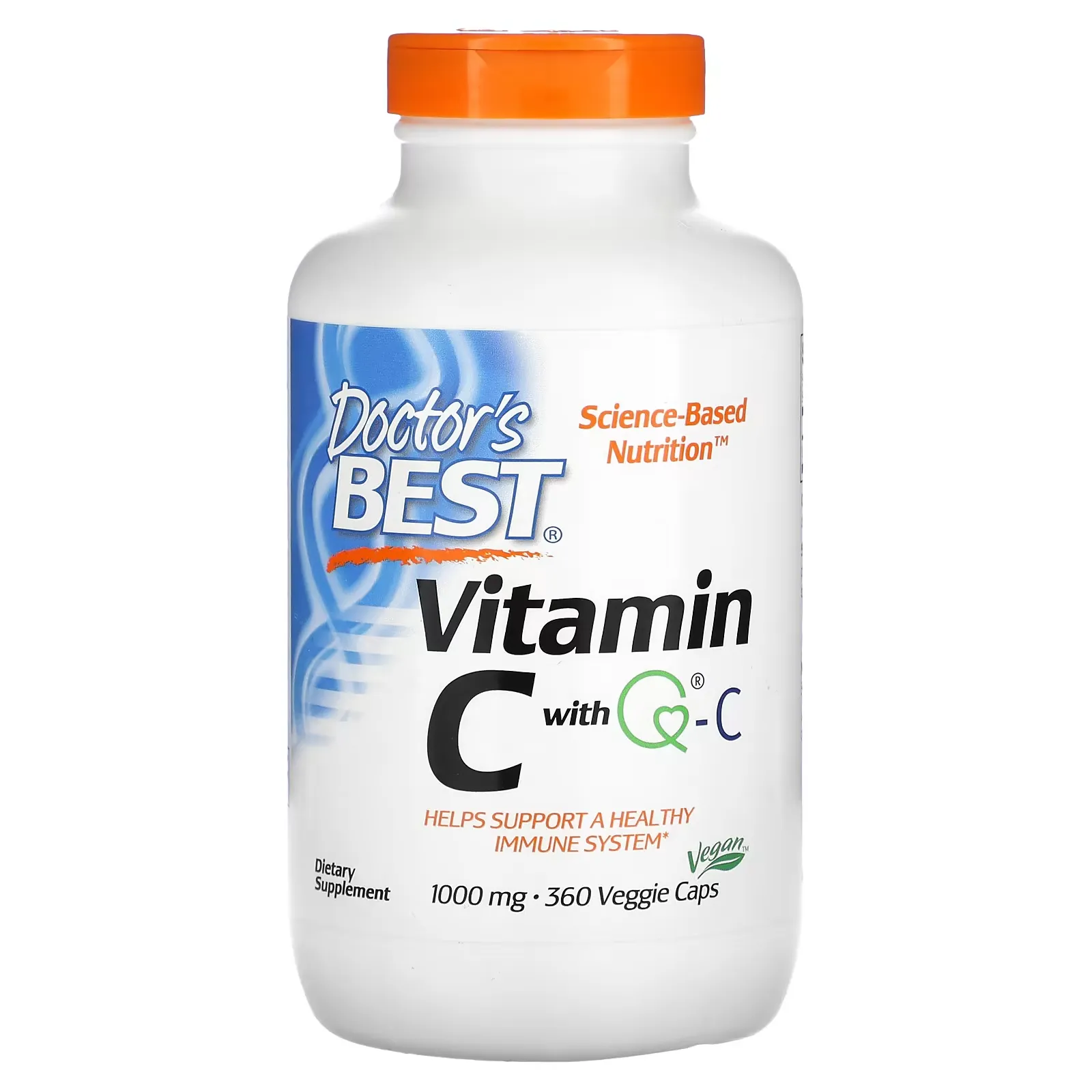 Vitamin C with Q-C, 1,000 mg, 360 Veggie Caps