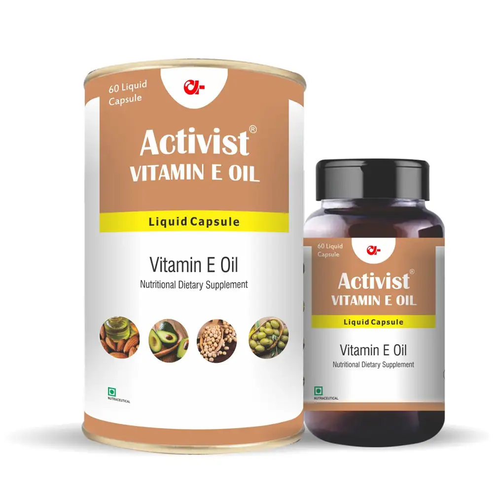 Activist Vitamin E Oil,  60 capsules