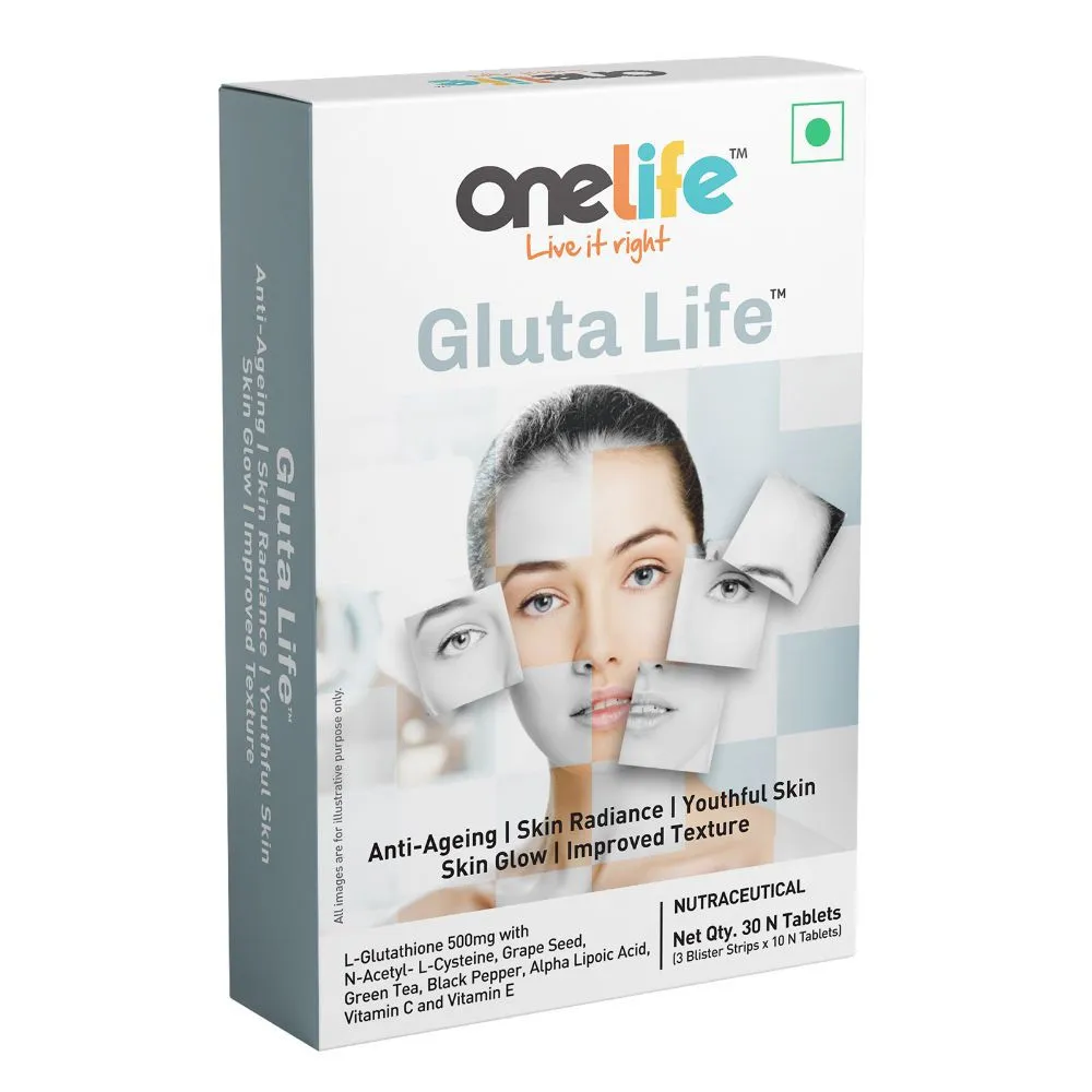 Onelife Glutalife: Glutathione 500mg for Skin Glow