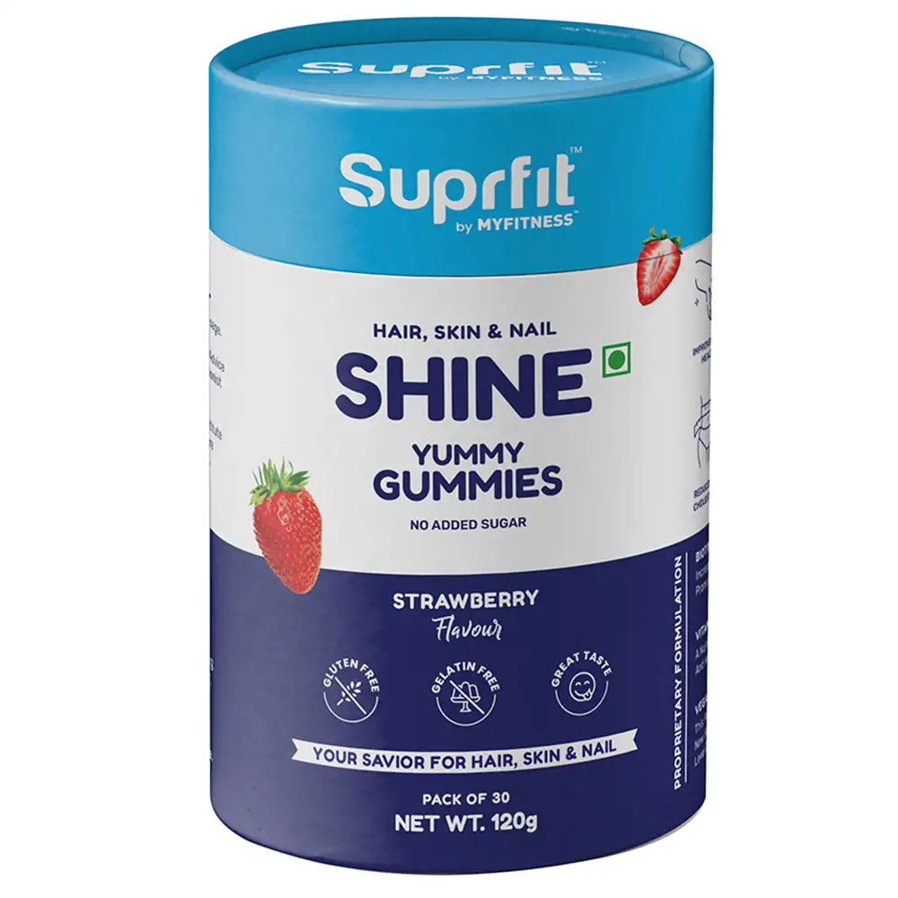 Suprfit SHINE Yummy,  30 gummies  Strawberry